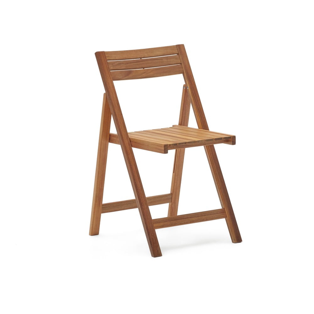 Natúr színű tömörfa kerti szék Sadirar – Kave Home