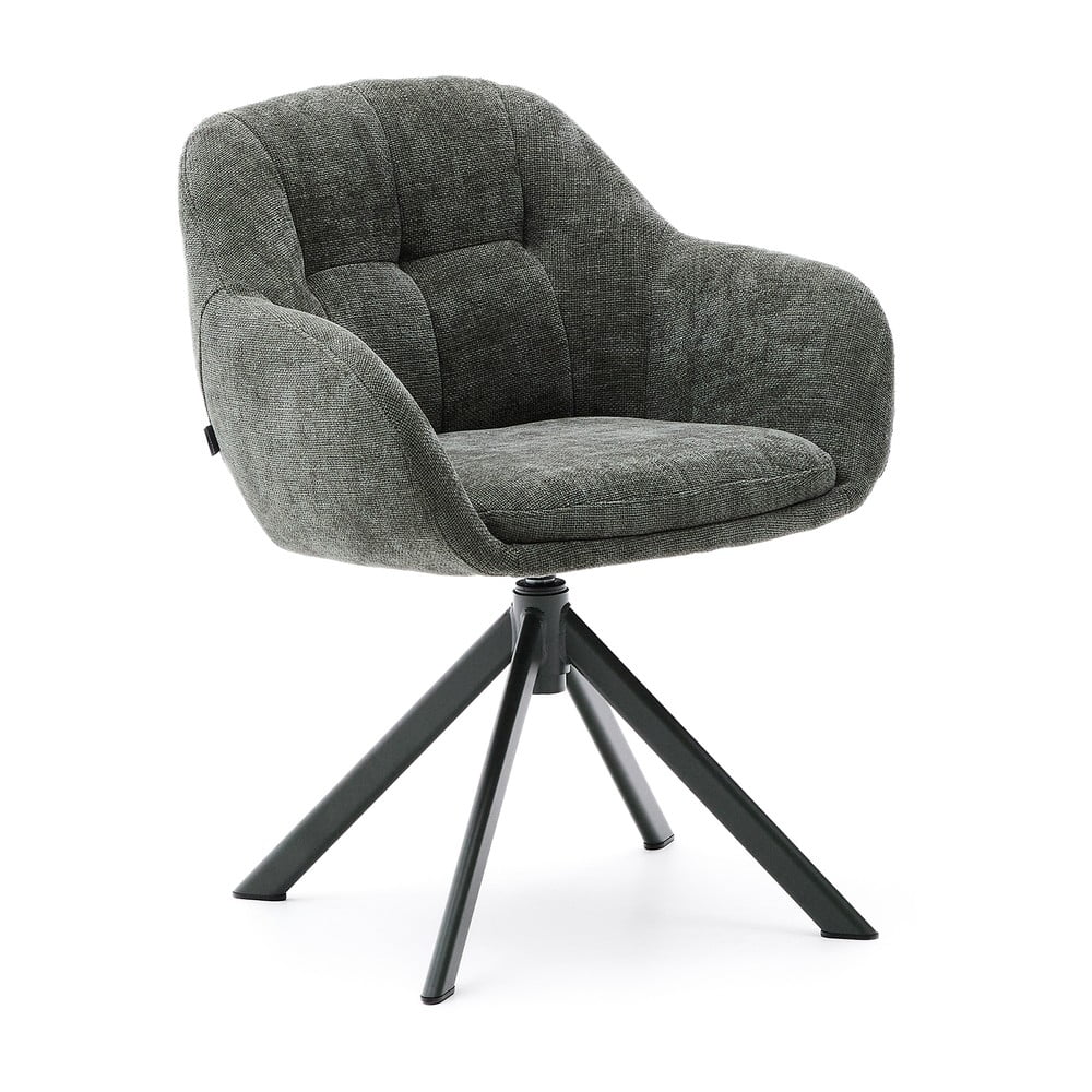 Sötétzöld étkezőszék Dorina – Kave Home