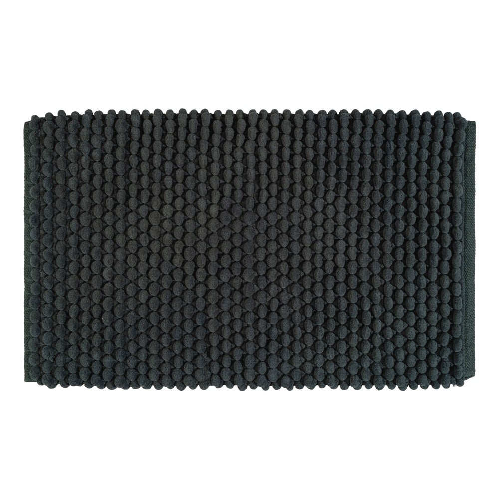 Sötétzöld textil fürdőszobai kilépő 50x80 cm Solivo – Wenko