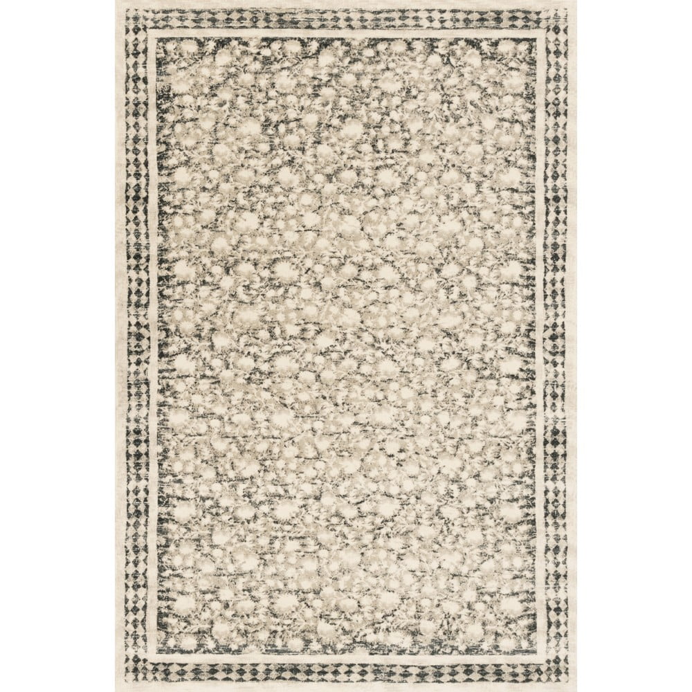 Szürkésbézs gyapjú szőnyeg 133x190 cm Agnus Classic – Agnella