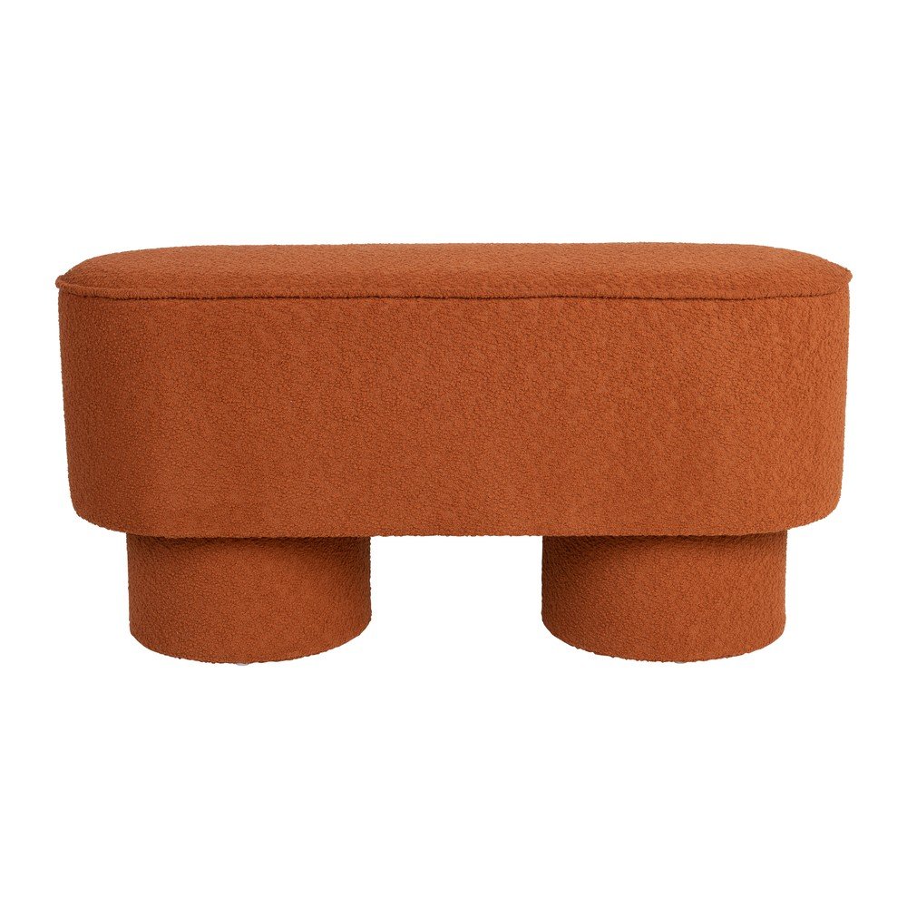 Téglavörös buklé pad Marcos – White Label