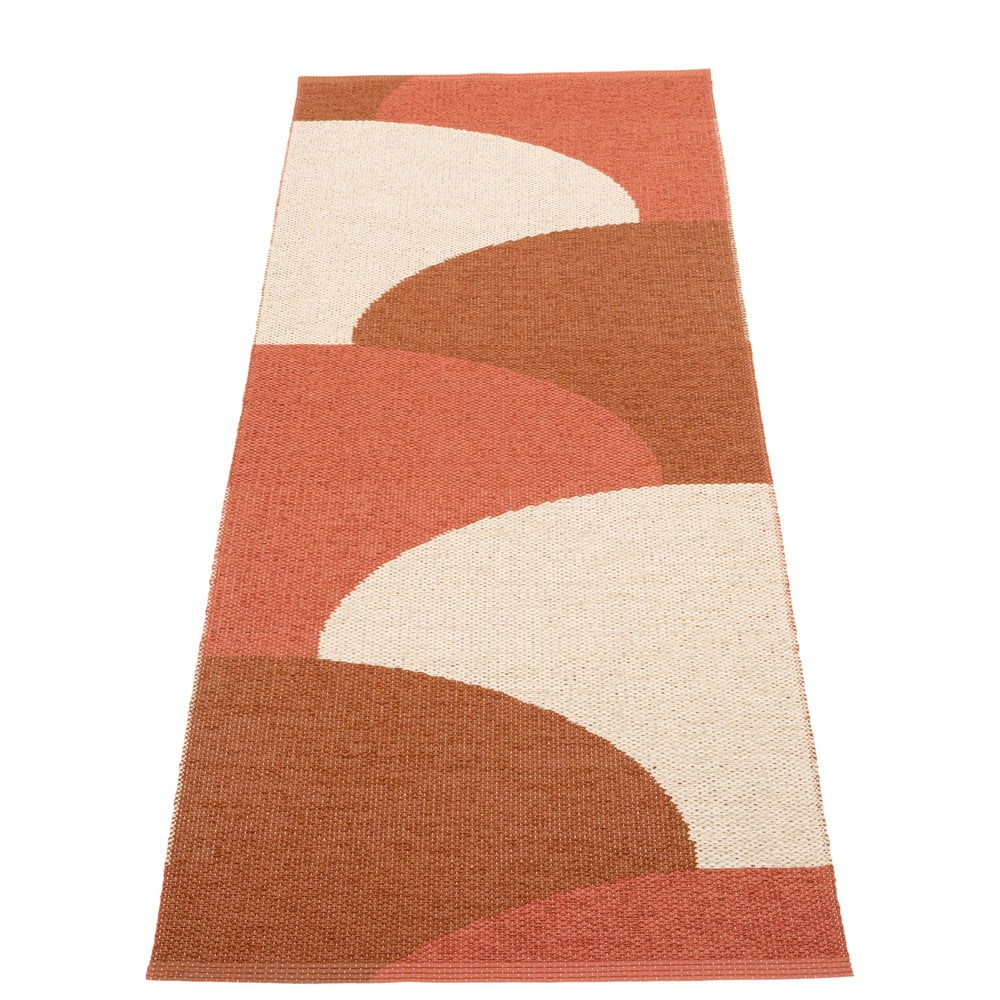 Téglavörös kültéri-beltéri futószőnyeg 70x180 cm Hill Brick Rust – Pappelina