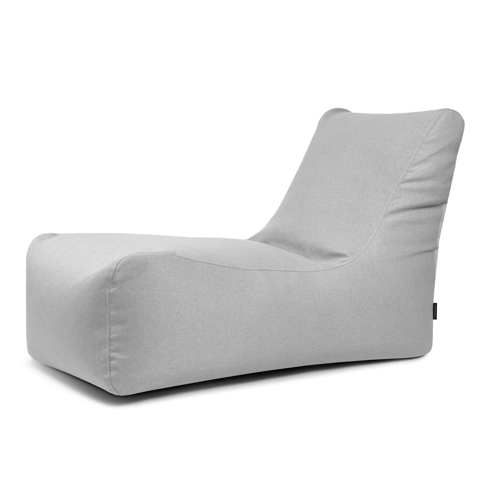 Világosszürke babzsákfotel Lounge – SLOWDOWN
