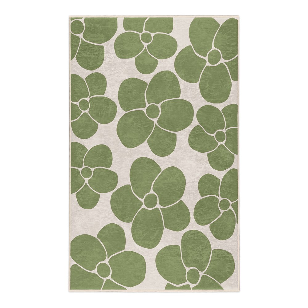 Zöld mosható szőnyeg 60x100 cm Green Meadow – Mila Home