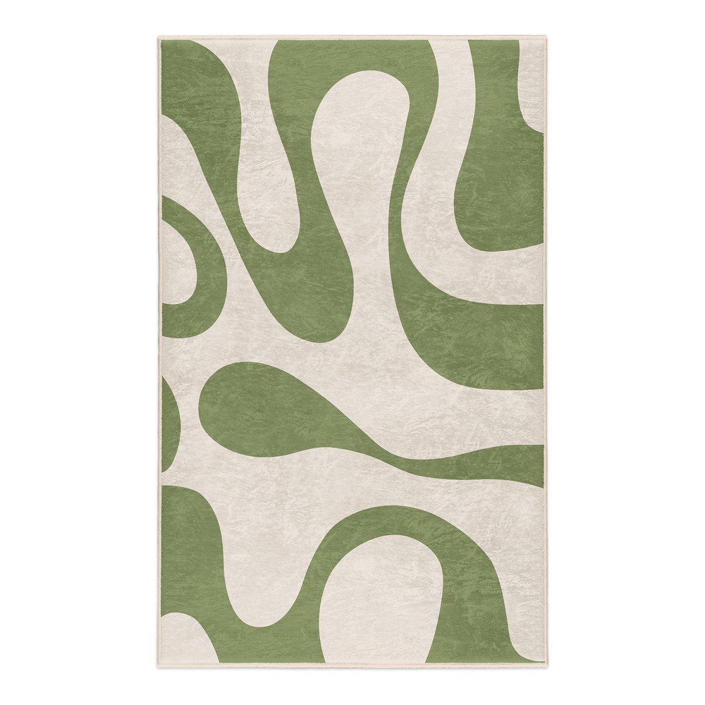 Zöld mosható szőnyeg 80x150 cm Matcha Latte – Mila Home