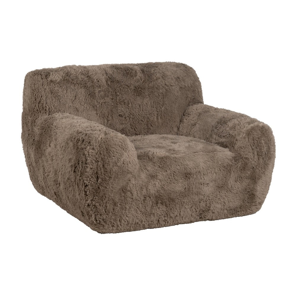 Barna fotel Teddy – Ixia