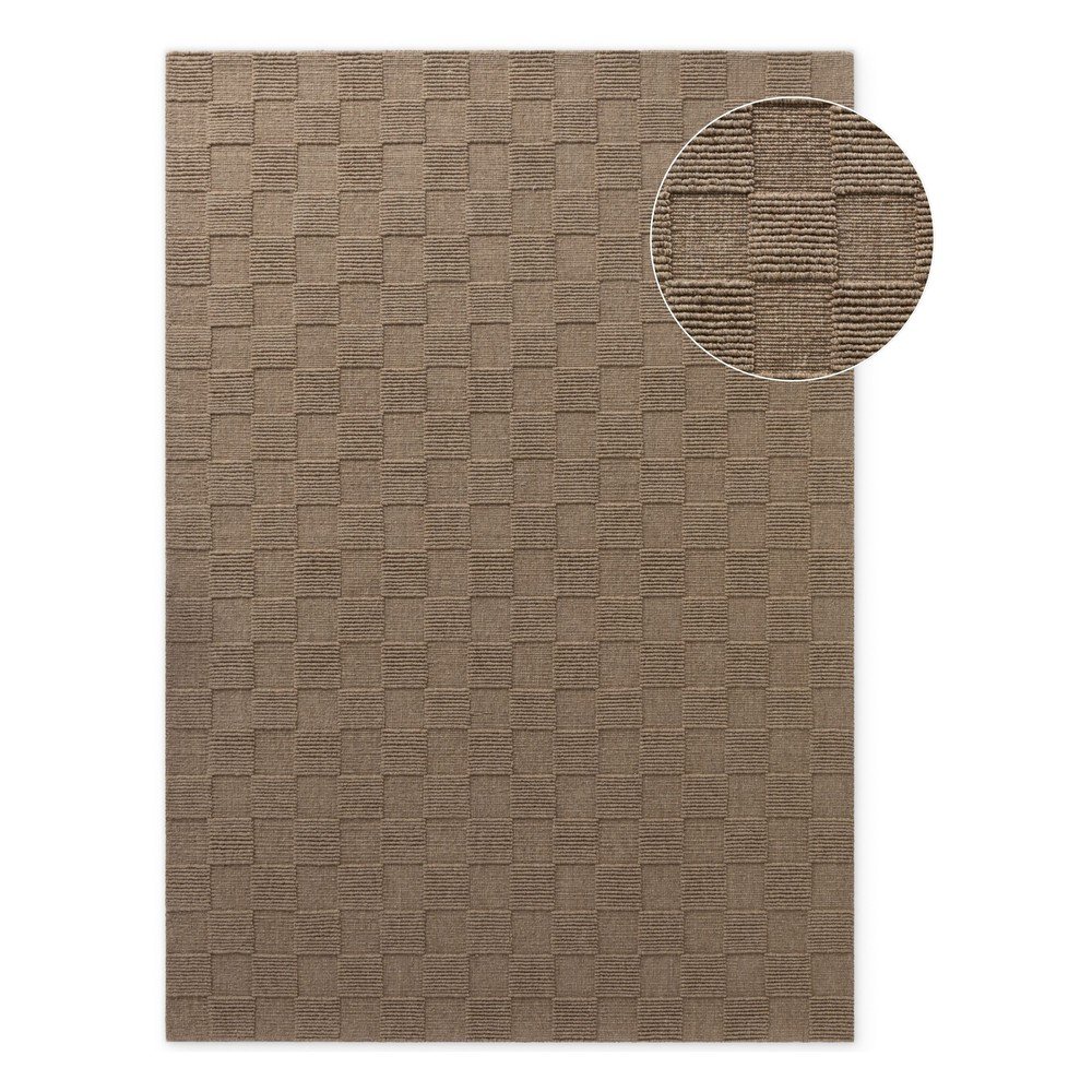 Barna kézi szövésű gyapjú szőnyeg 120x170 cm Scala – Villeroy&Boch