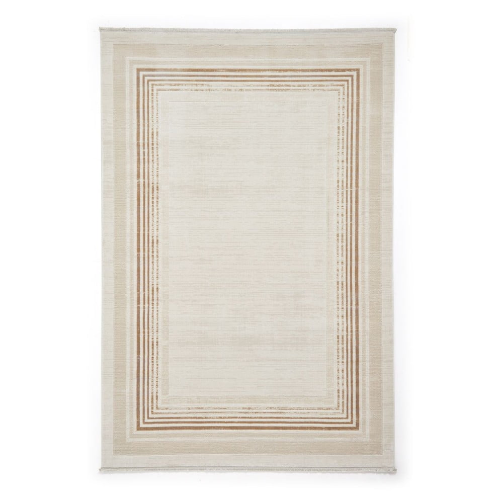 Bézs-krémszínű szőnyeg 200x290 cm Mirage Cream – Think Rugs