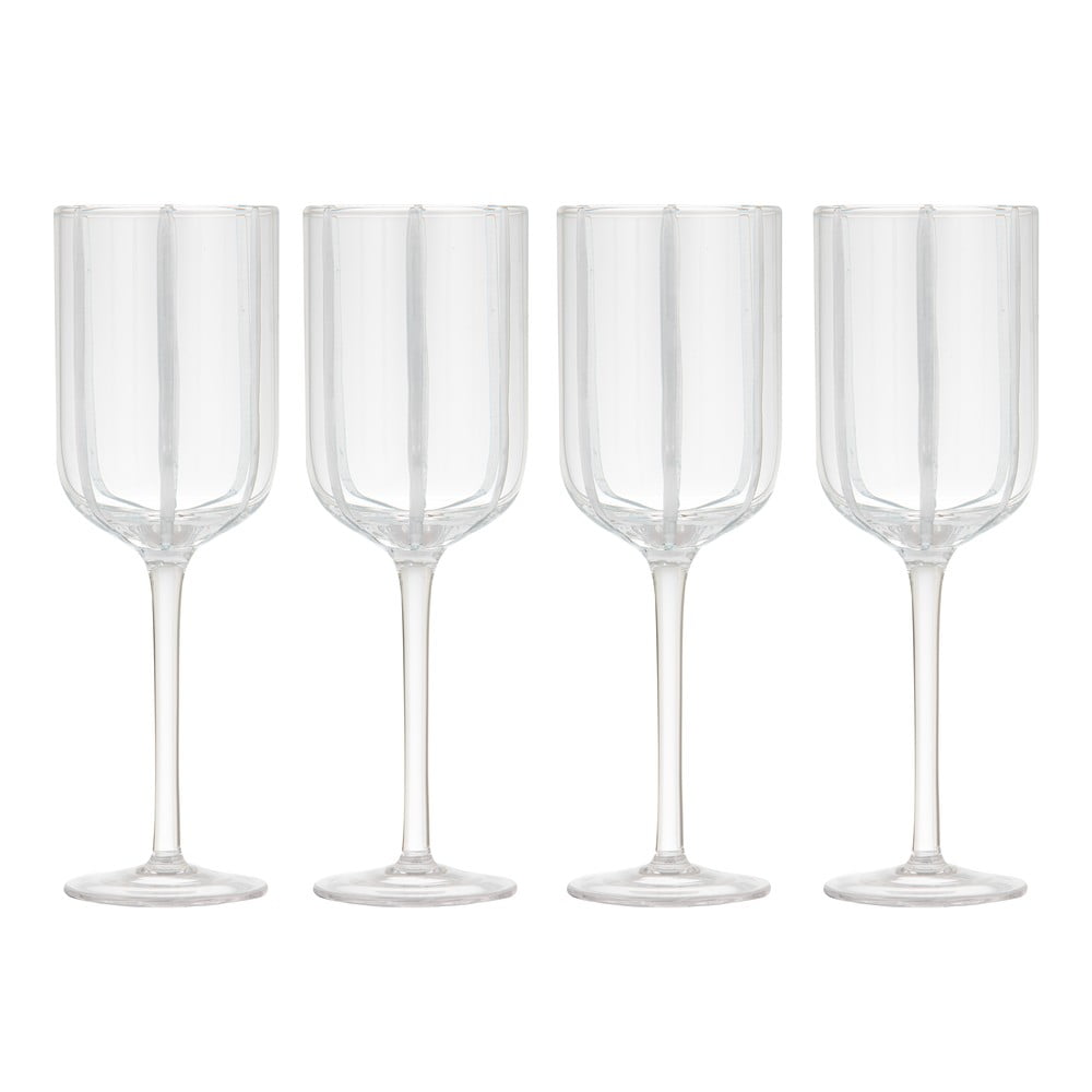 Borospohár szett 4 db-os 350 ml Stripe – Ladelle