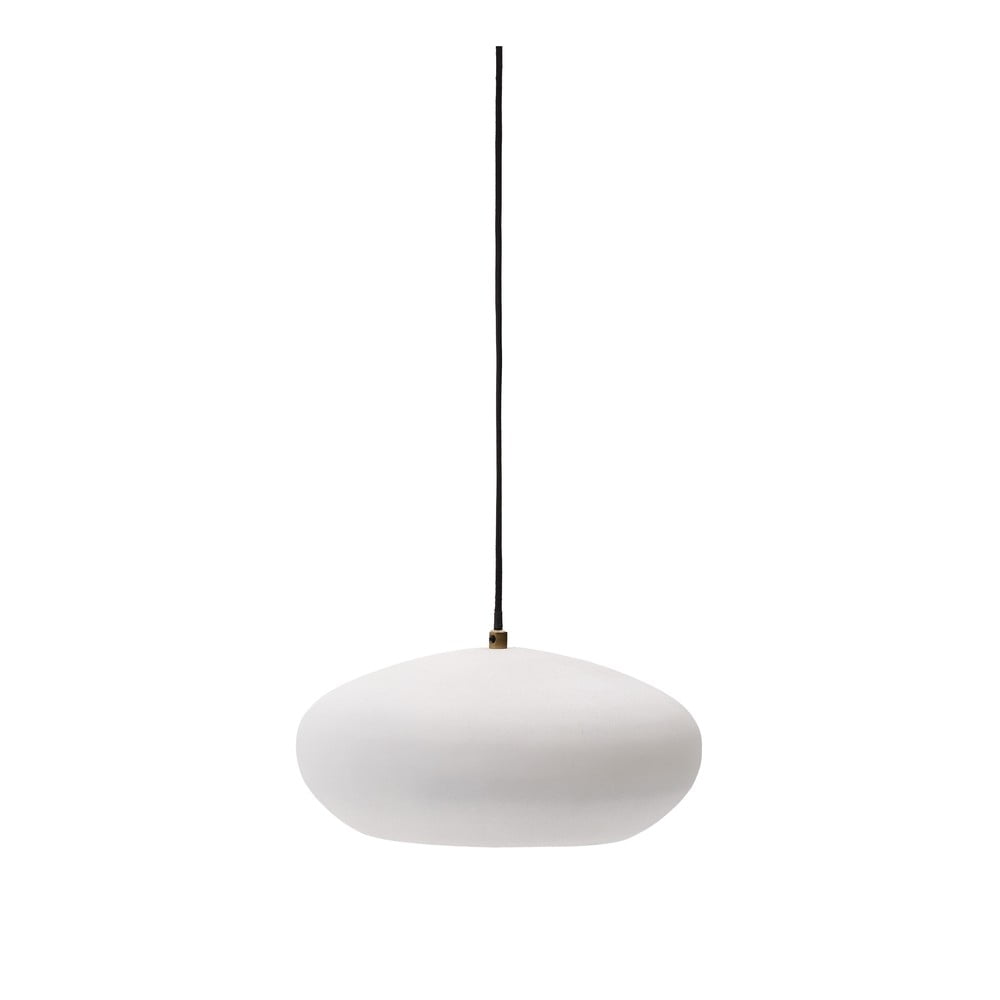 Fehér függőlámpa fém búrával ø 40 cm Inda – Kave Home