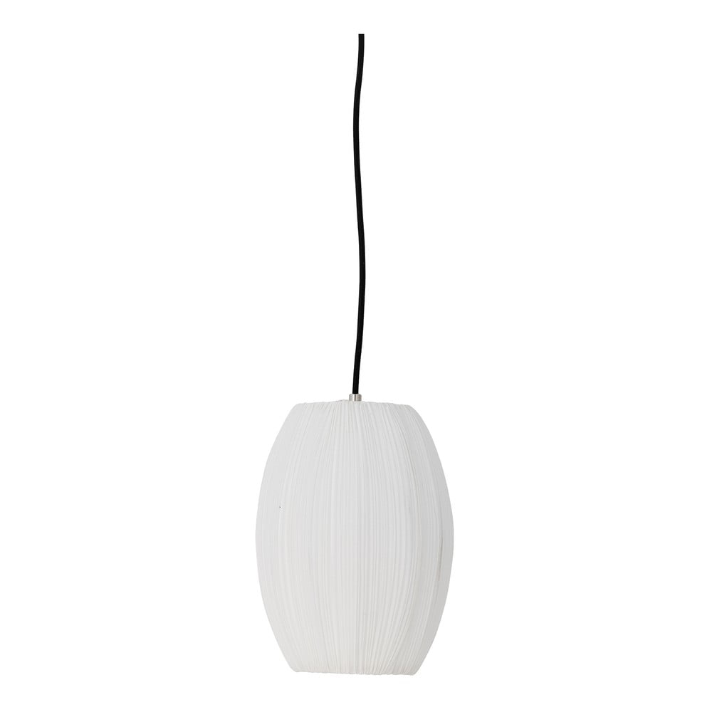 Fehér függőlámpa textil búrával ø 21 cm Pica – Bloomingville