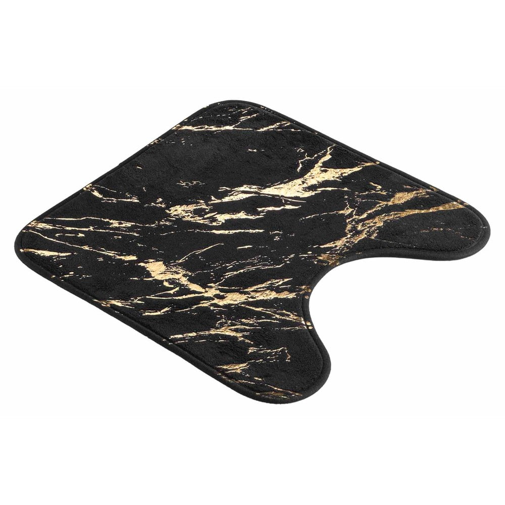 Fekete-aranyszínű fürdőszobai kilépő 45x45 cm Aquamarbre – douceur d'intérieur
