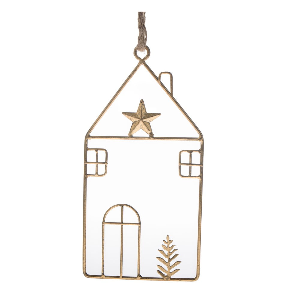 Fém karácsonyi függődísz 24 cm – Dakls