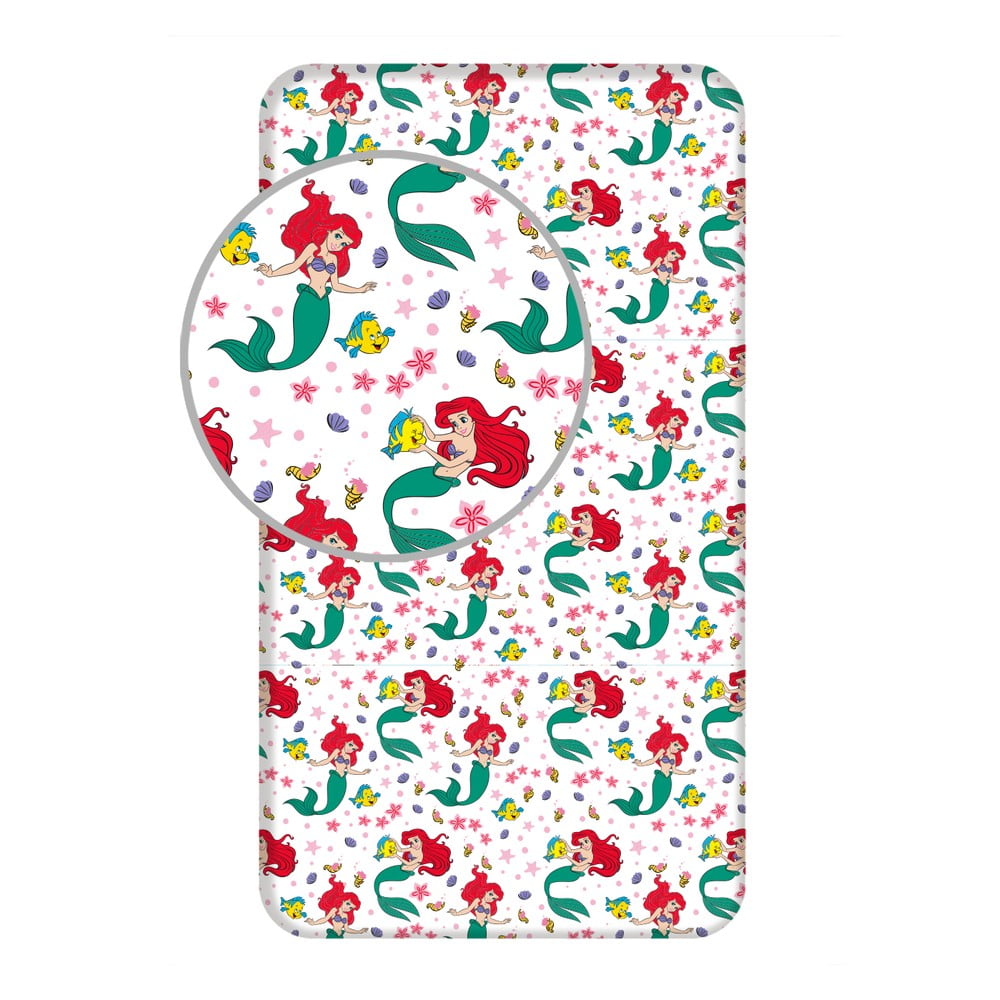 Gumis pamut gyerek lepedő 90x200 cm Ariela "Friends" – Jerry Fabrics