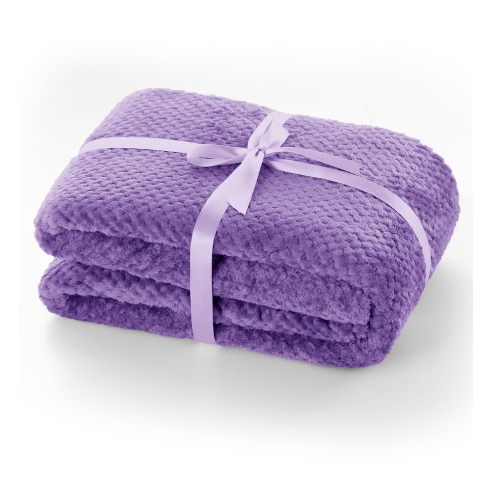 Henry lila mikroszálas takaró