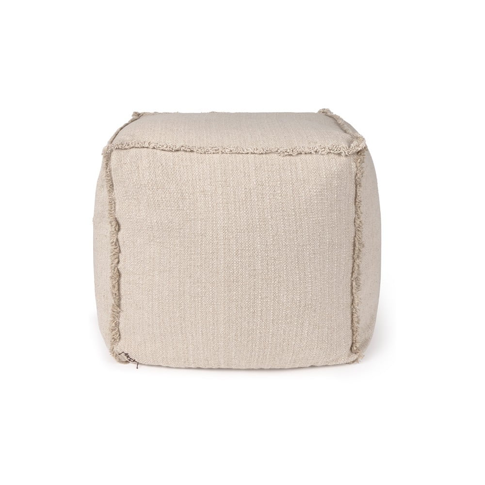 Krémszínű babzsákfotel Handloom – Lorena Canals