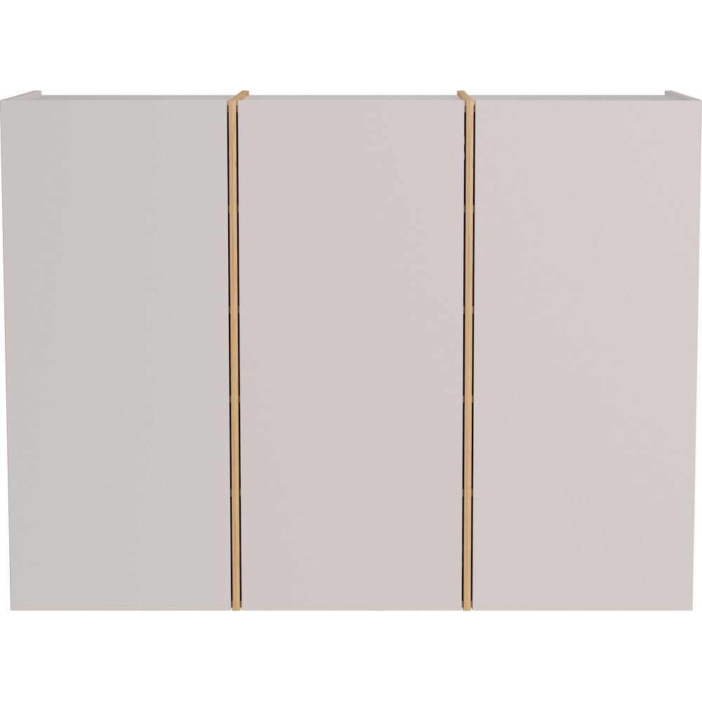 Krémszínű előszoba szekrény 138x103x38 cm Libbiano – Germania