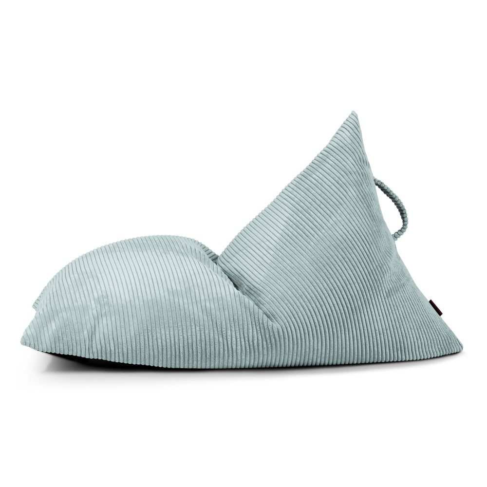 Mentazöld kordbársony gyerek babzsákfotel Razzy – SLOWDOWN