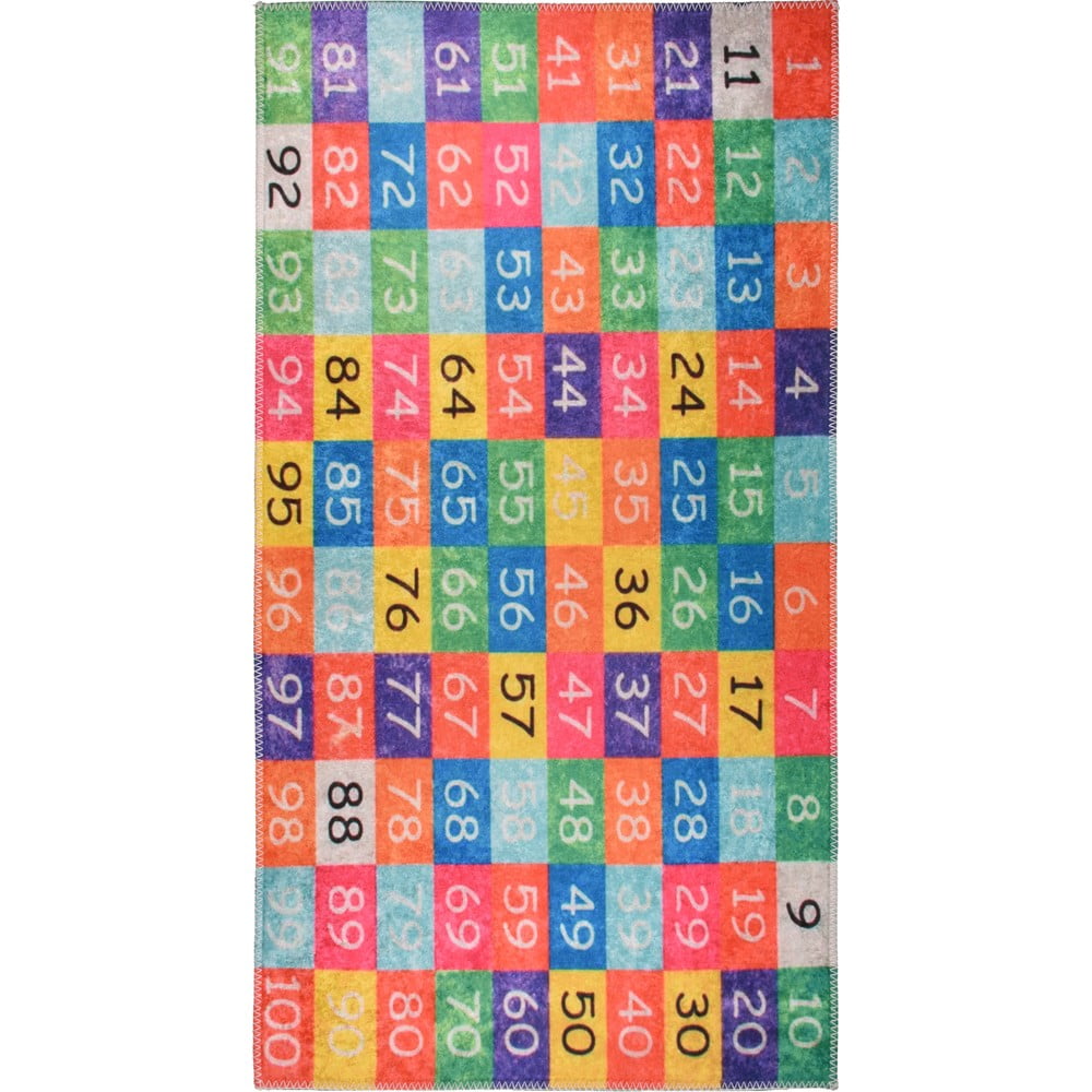 Mosható gyerek játszószőnyeg 120x180 cm One to Hundred – Vitaus