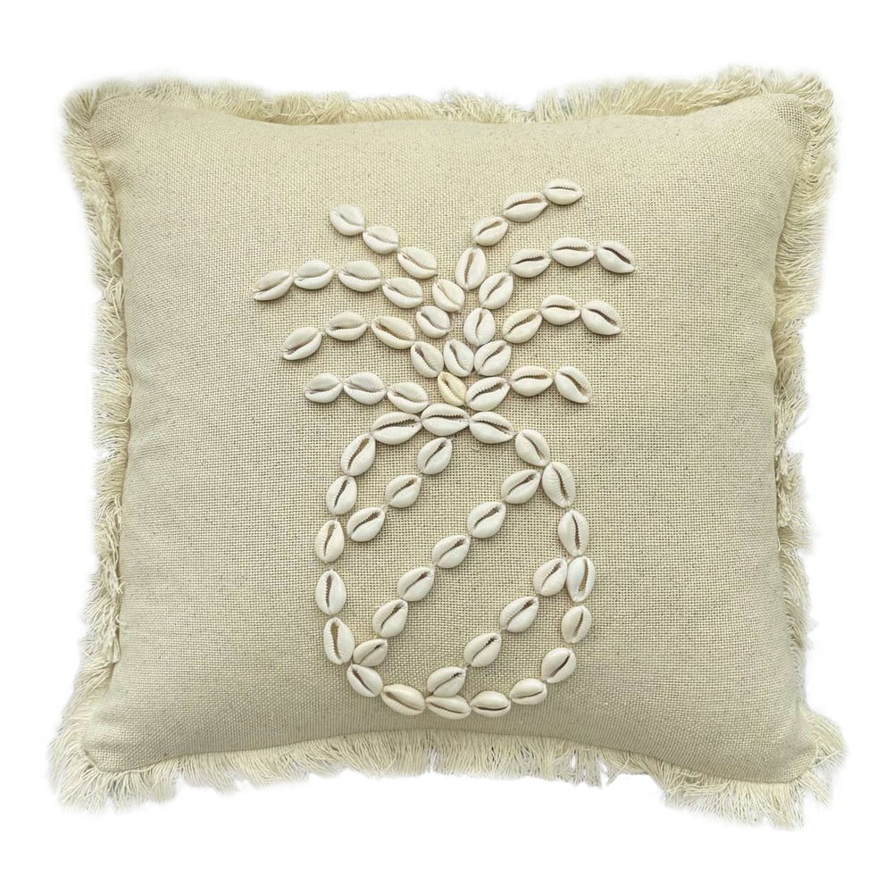 Pamut párnahuzat 43x43 cm Seashells – Mioli Decor