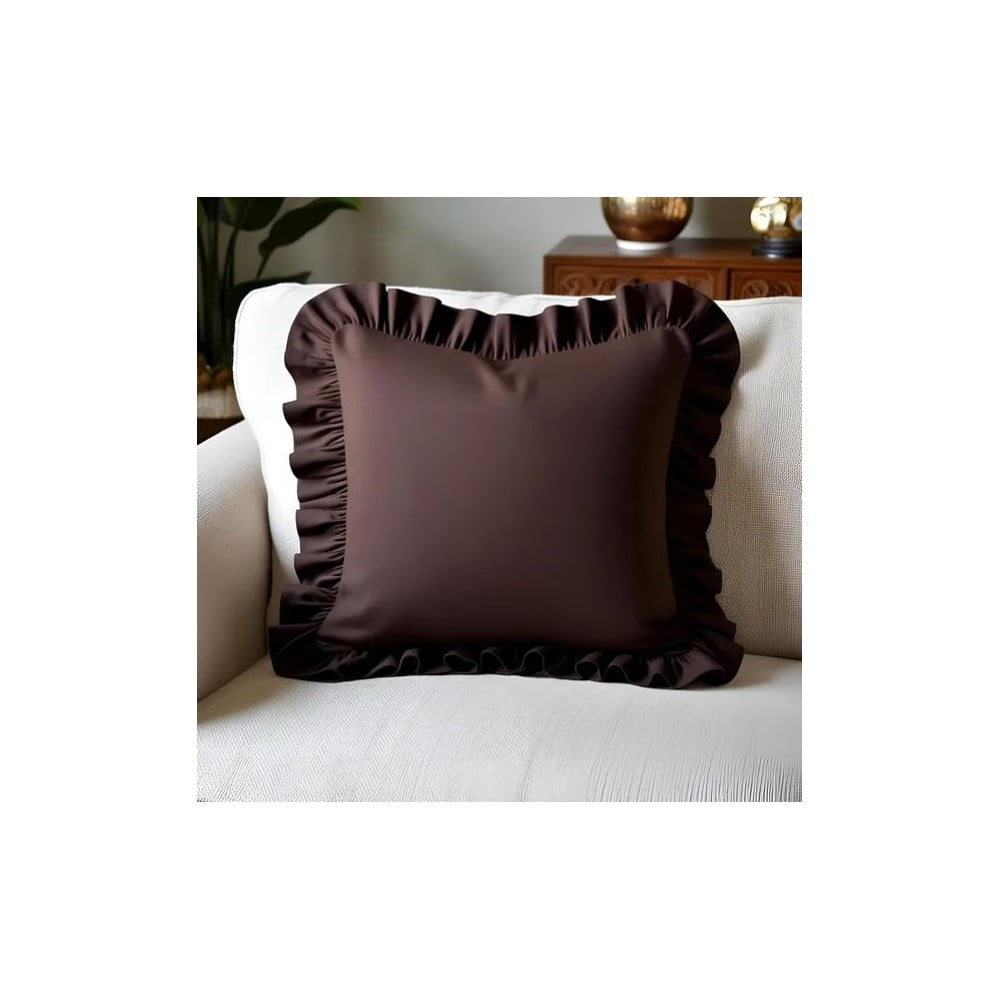 Pamutkeverék párnahuzat 40x40 cm Ruffled – Mila Home
