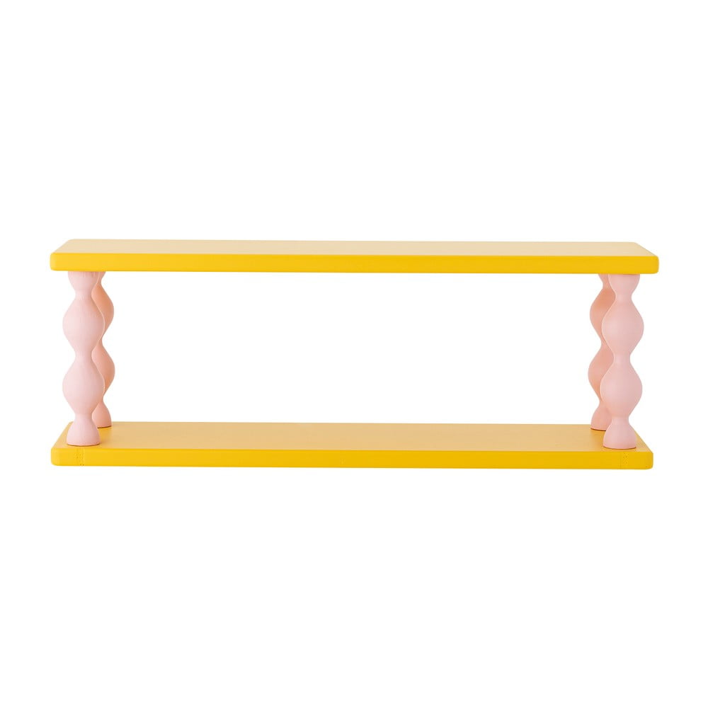 Sárga többszintes gyerek polc 60 cm Bibiola – Bloomingville Mini