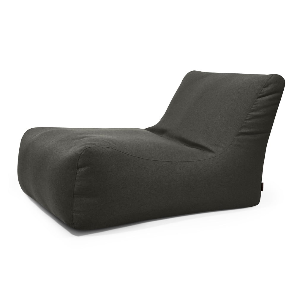 Sötétszürke babzsákfotel Lounge 100 – SLOWDOWN