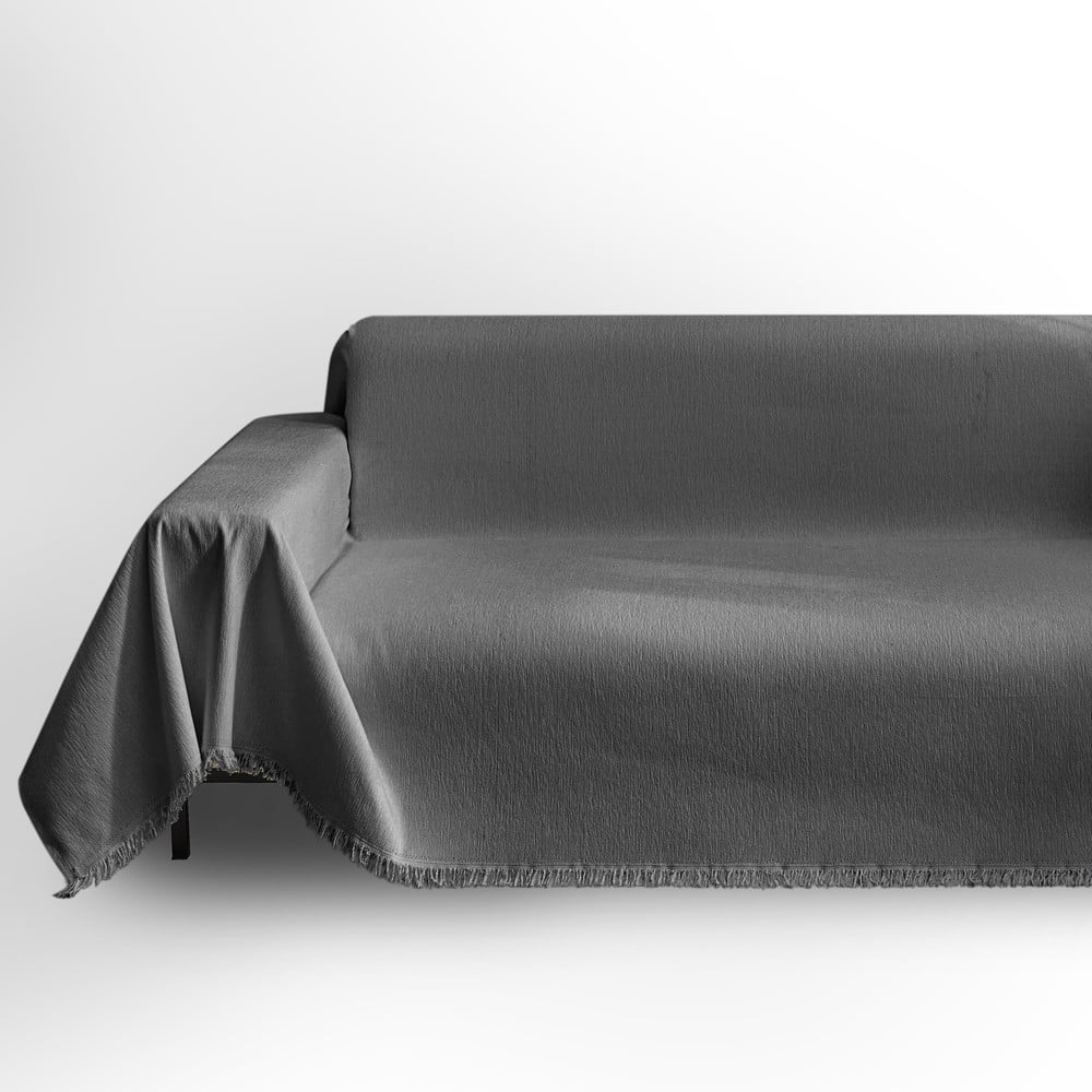 Sötétszürke háromszemélyes kanapé huzat Talo – Filumi