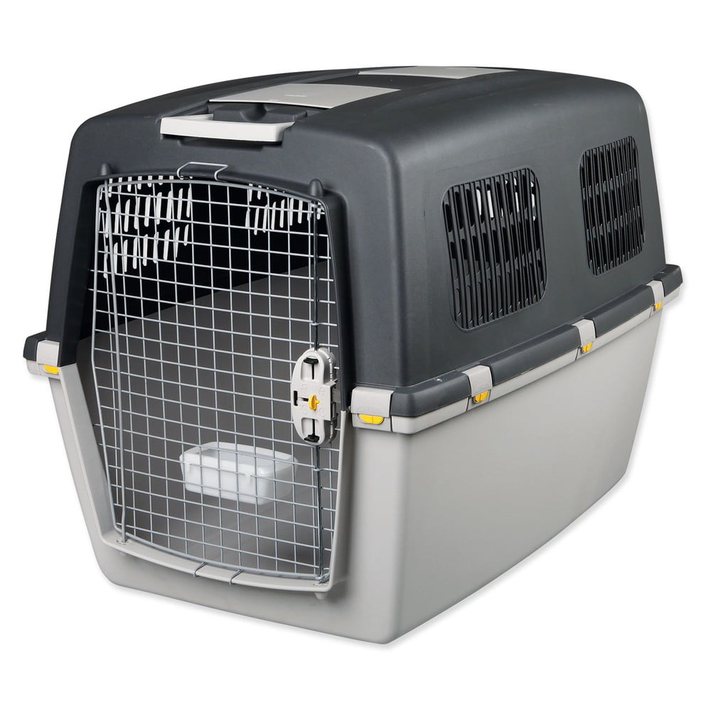 Szürke állathordozó 104x73 cm  Trixie Gulliver 7 L – Plaček Pet Products