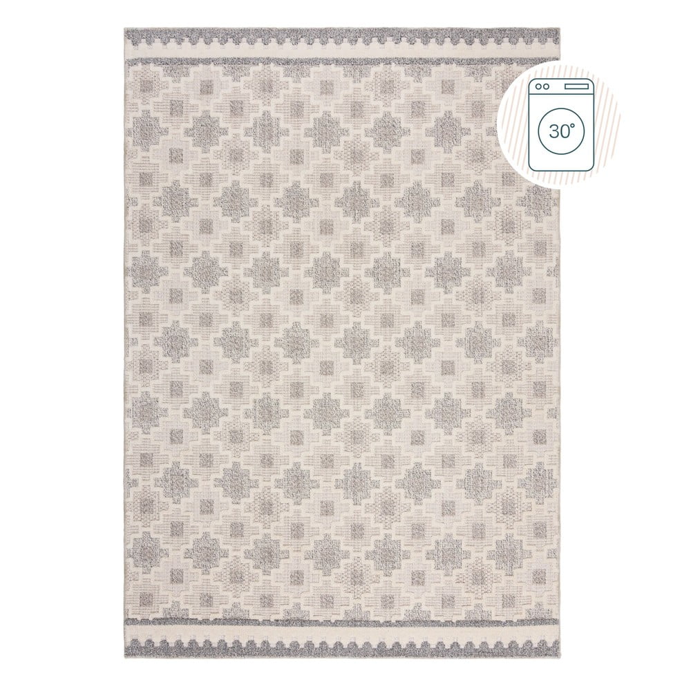 Szürkésbézs mosható szőnyeg 116x170 cm Graysen – Flair Rugs