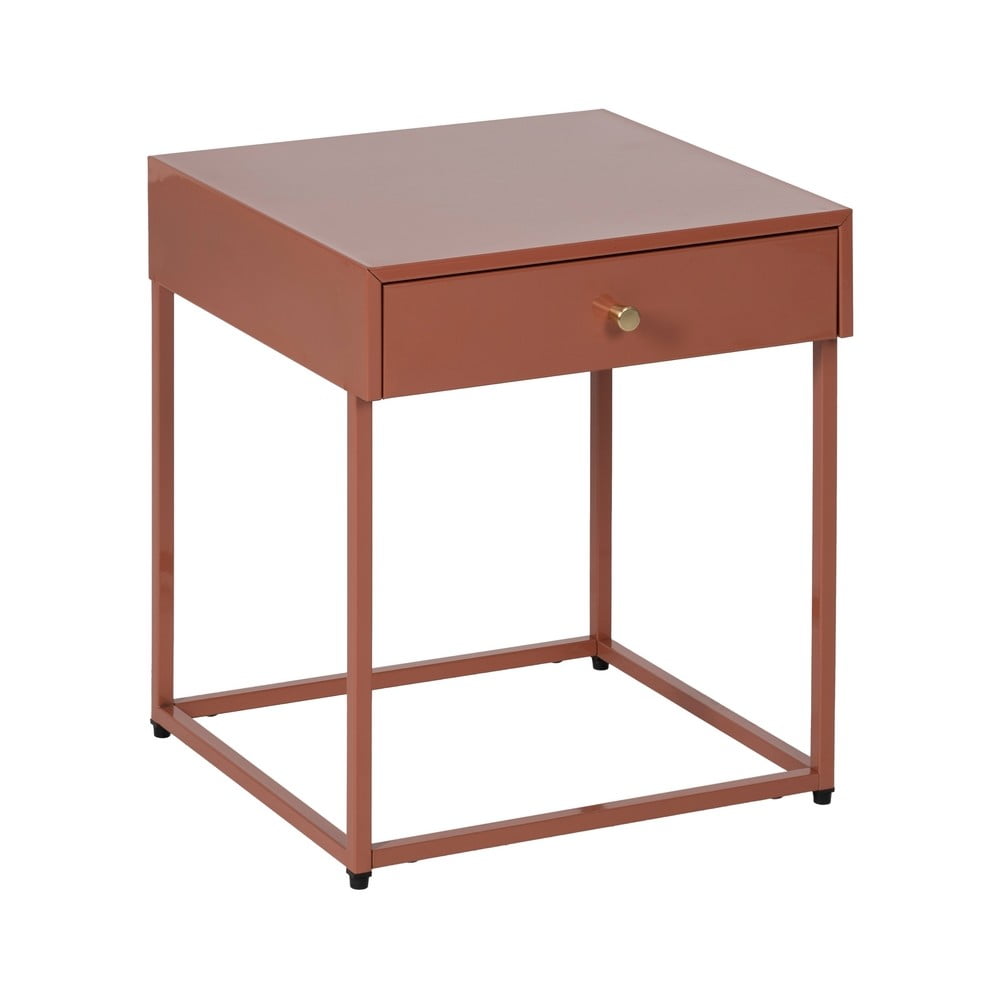 Terrakotta színű éjjeliszekrény Nara – Ixia