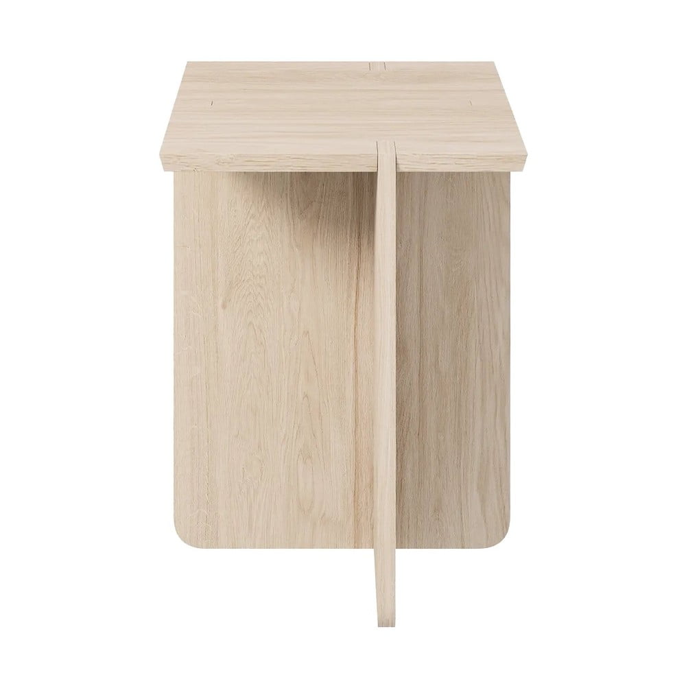 Tölgyfa tárolóasztal 35x35 cm Engawa – Blomus