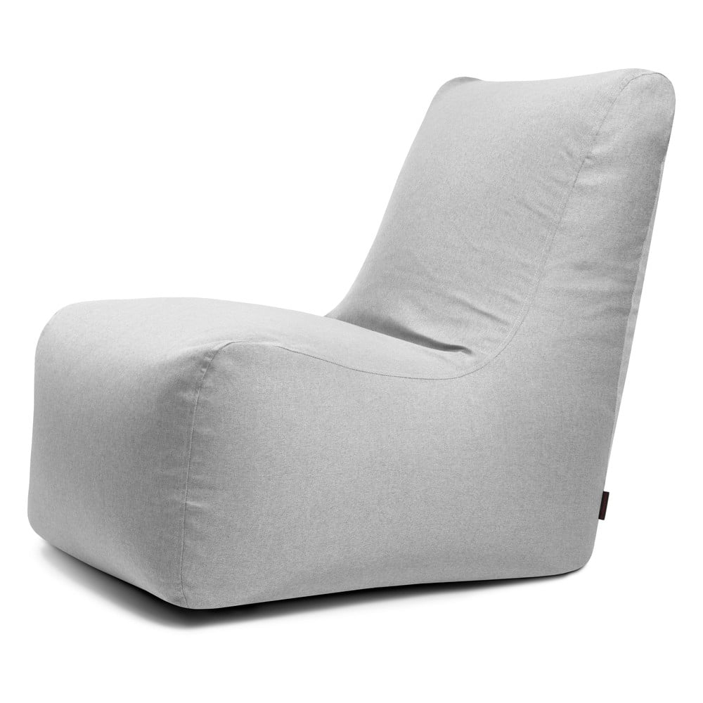 Világosszürke babzsákfotel Seat Lounge – SLOWDOWN