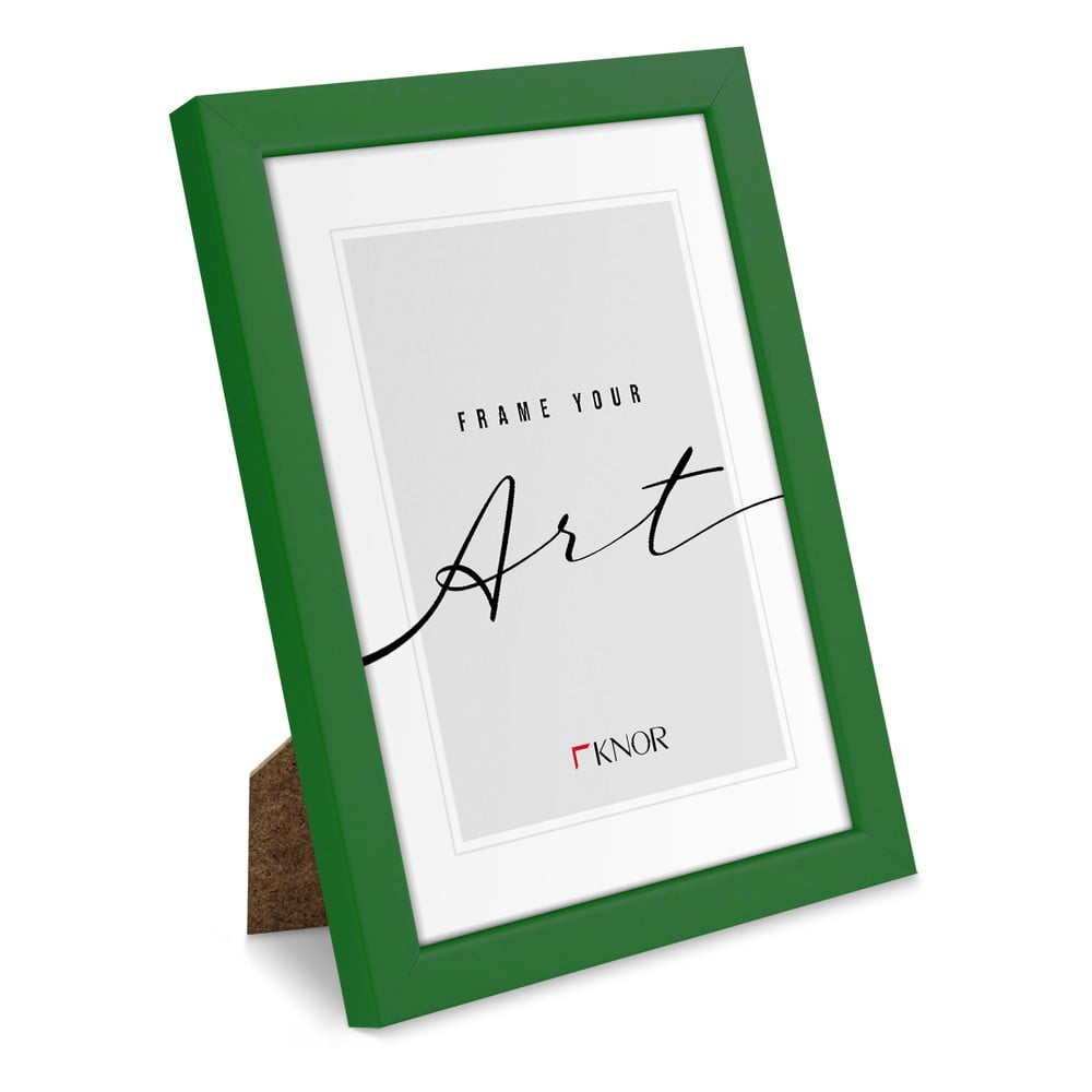 Zöld fali képkeret 32x42 cm – knor