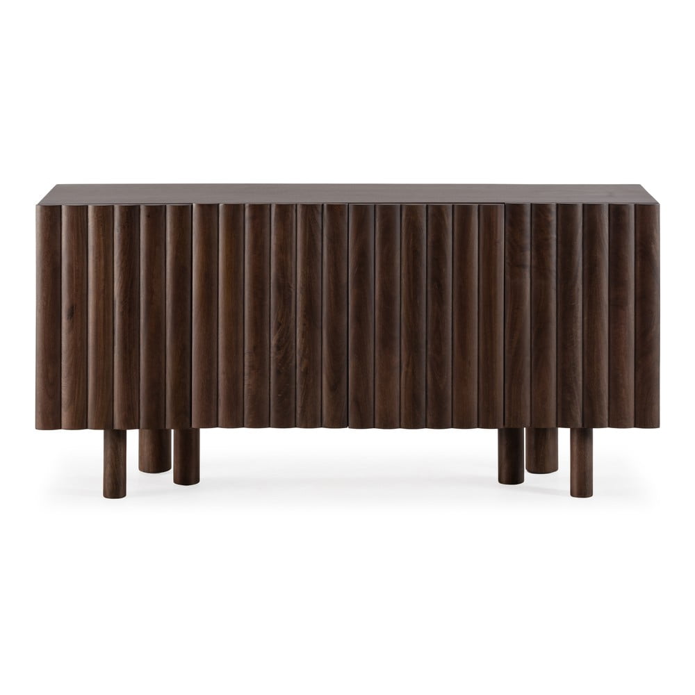 Barna mangófa komód 160x80x40 cm Tamira – MOME