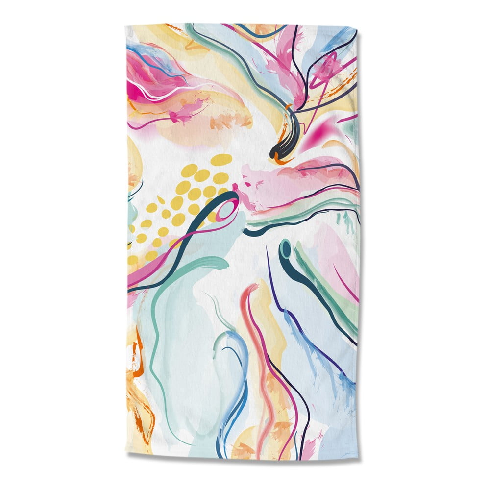 Bársony strandtörölköző 100x180 cm Magic – Good Morning