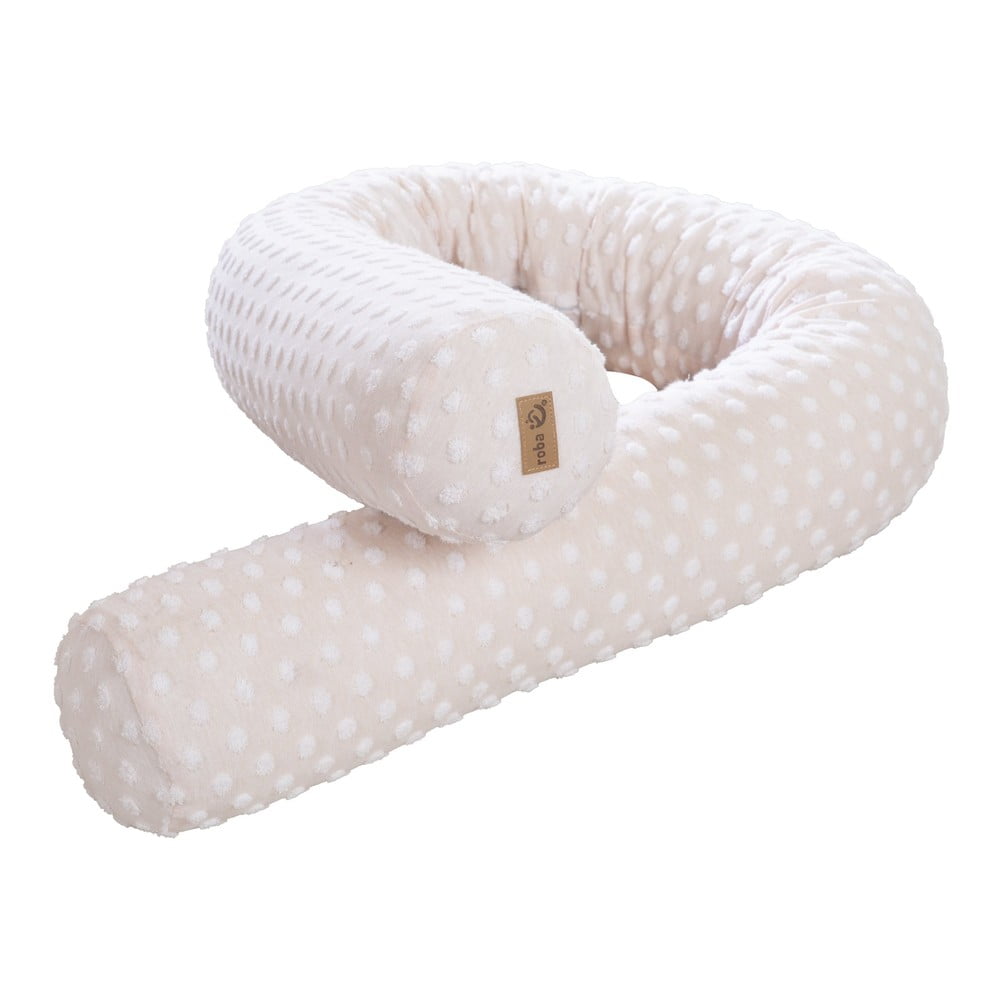 Bézs pamutkeverék rácsvédő 170 cm Frosty Almond – Roba