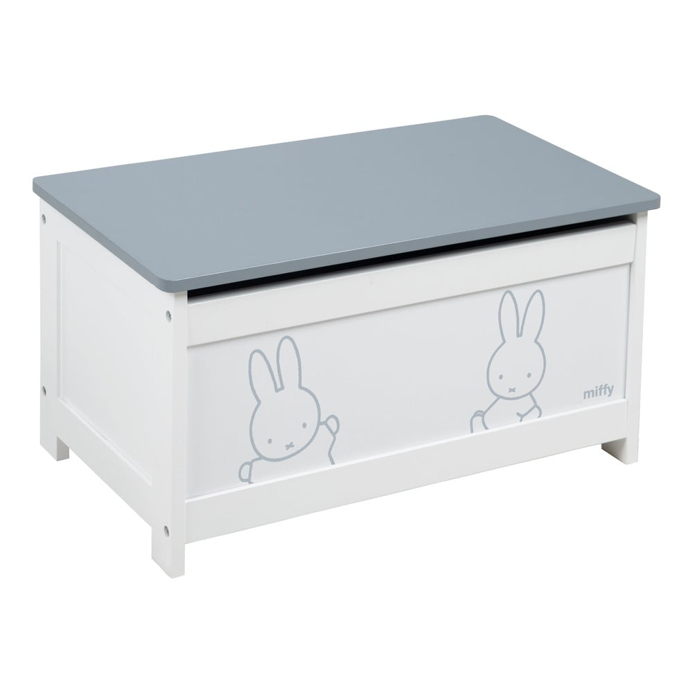 Fehér gyerek tárolódoboz 60x32x30 cm Miffy – Roba