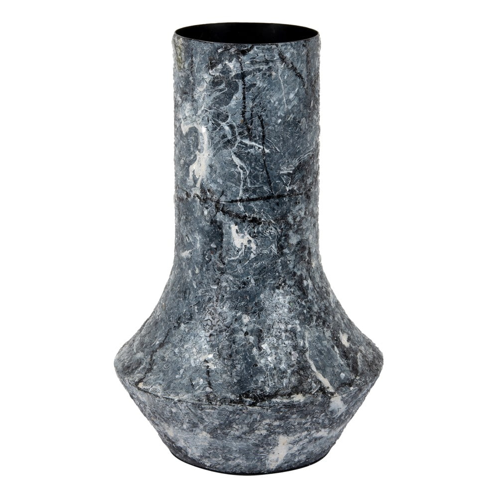 Fekete váza (magasság 31 cm) Mosaic Marble – PT LIVING