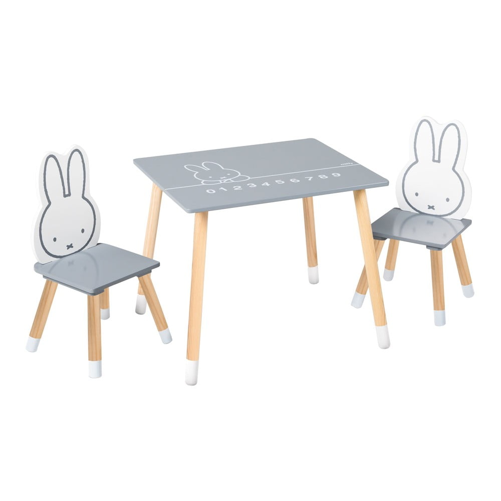 Gyerek bútor szett 3 db-os Miffy – Roba