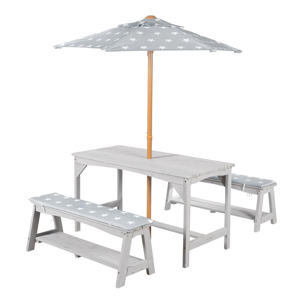 Gyerek kerti bútorszett 4 db-os Outdoor+ – Roba