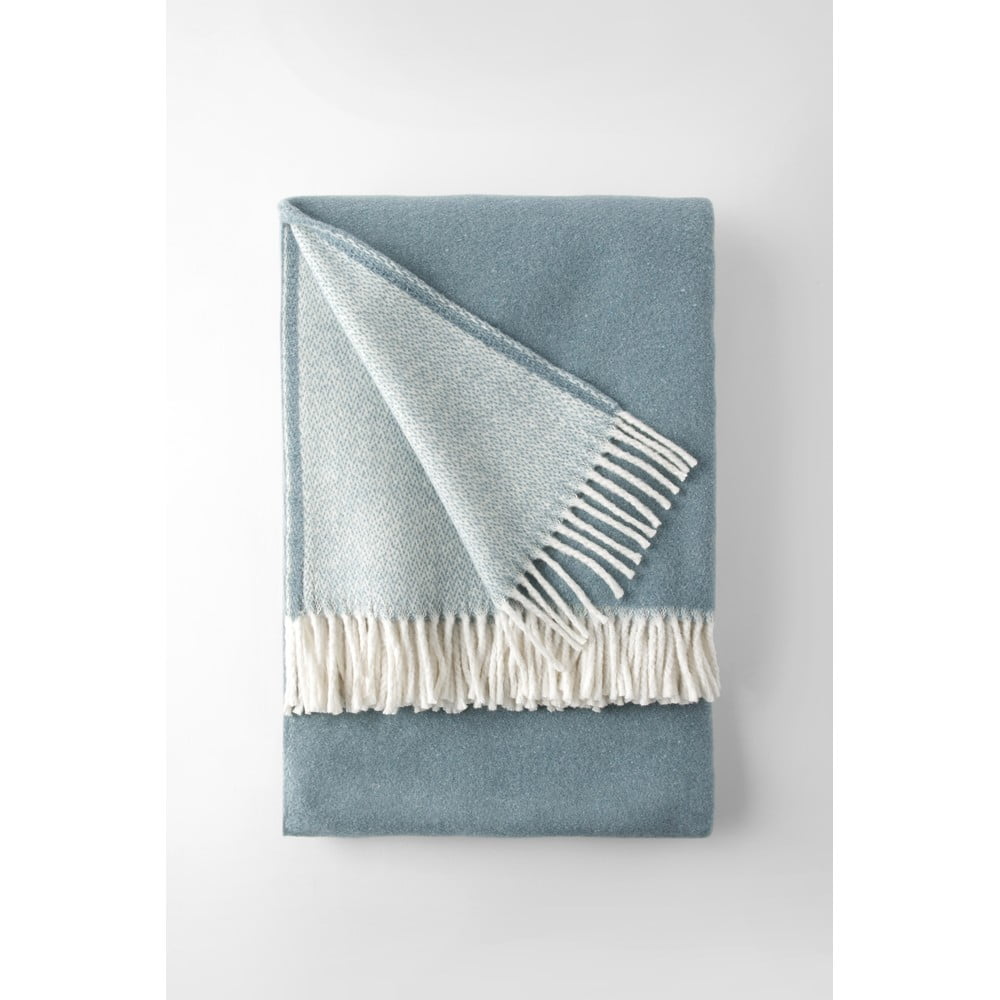 Kék pamutkeverék takaró 140x180 cm Kalos – Euromant