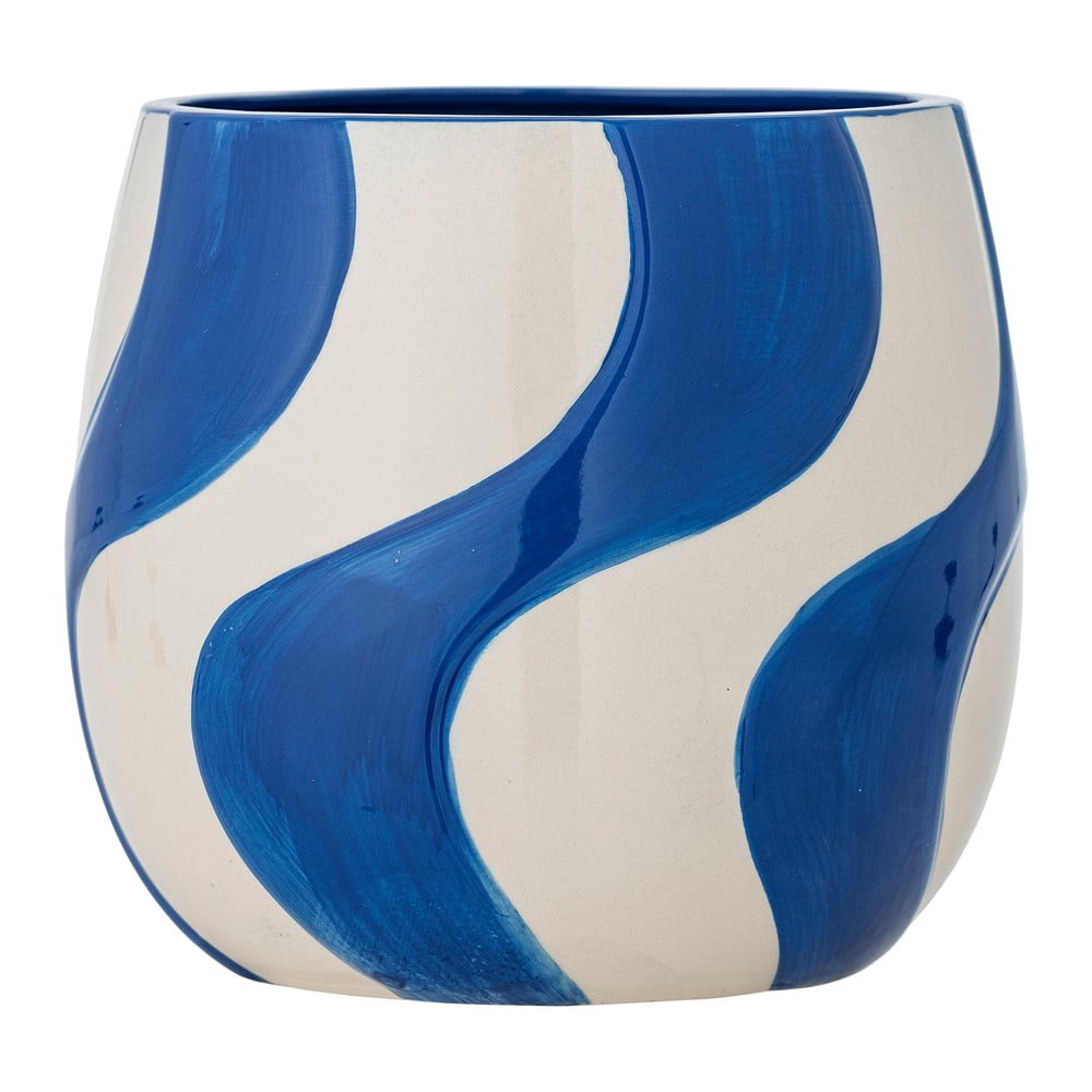 Kőedény kézzel festett kaspó ø 20