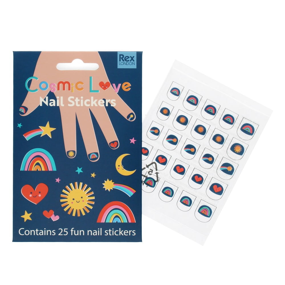Kreatív készlet Cosmic Love – Nail stickers – Rex London