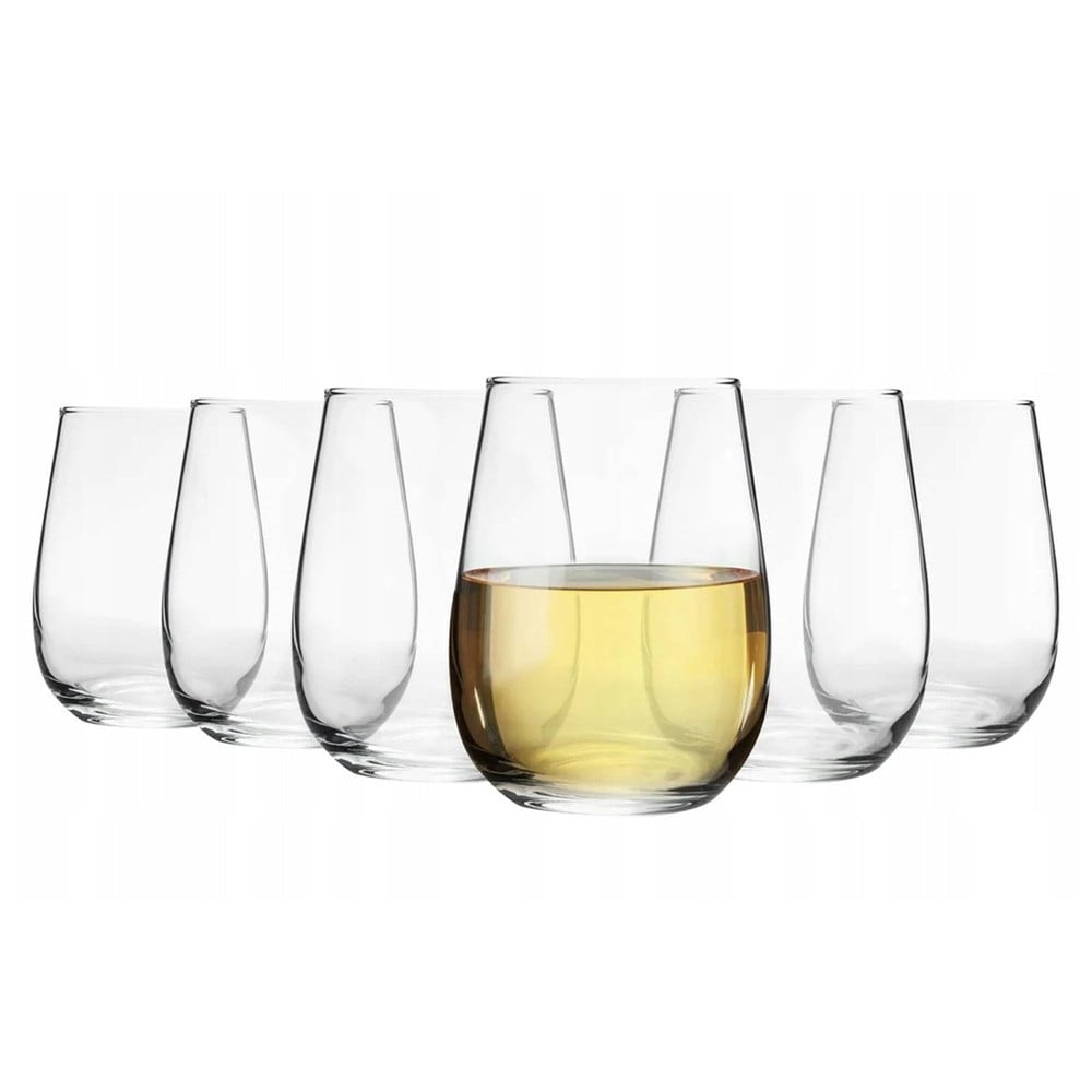 Pohár szett 6 db-os 350 ml Amber – Hermia