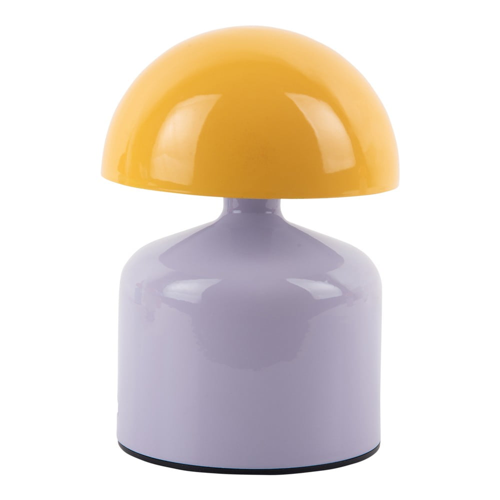 Sárga-lila LED asztali lámpa (magasság 15 cm) Funky Impetu – Leitmotiv