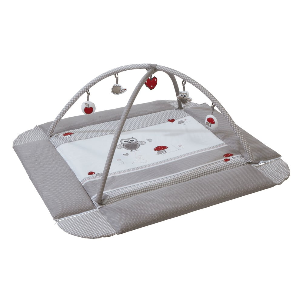 Szürke játszószőnyeg 75x85 cm Adam & Eule – Roba