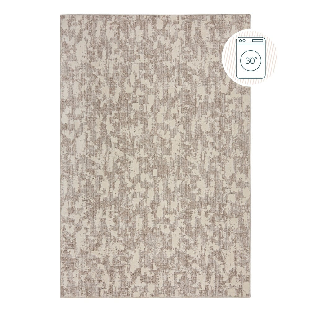 Szürkésbézs mosható szőnyeg 155x230 cm Connely – Flair Rugs