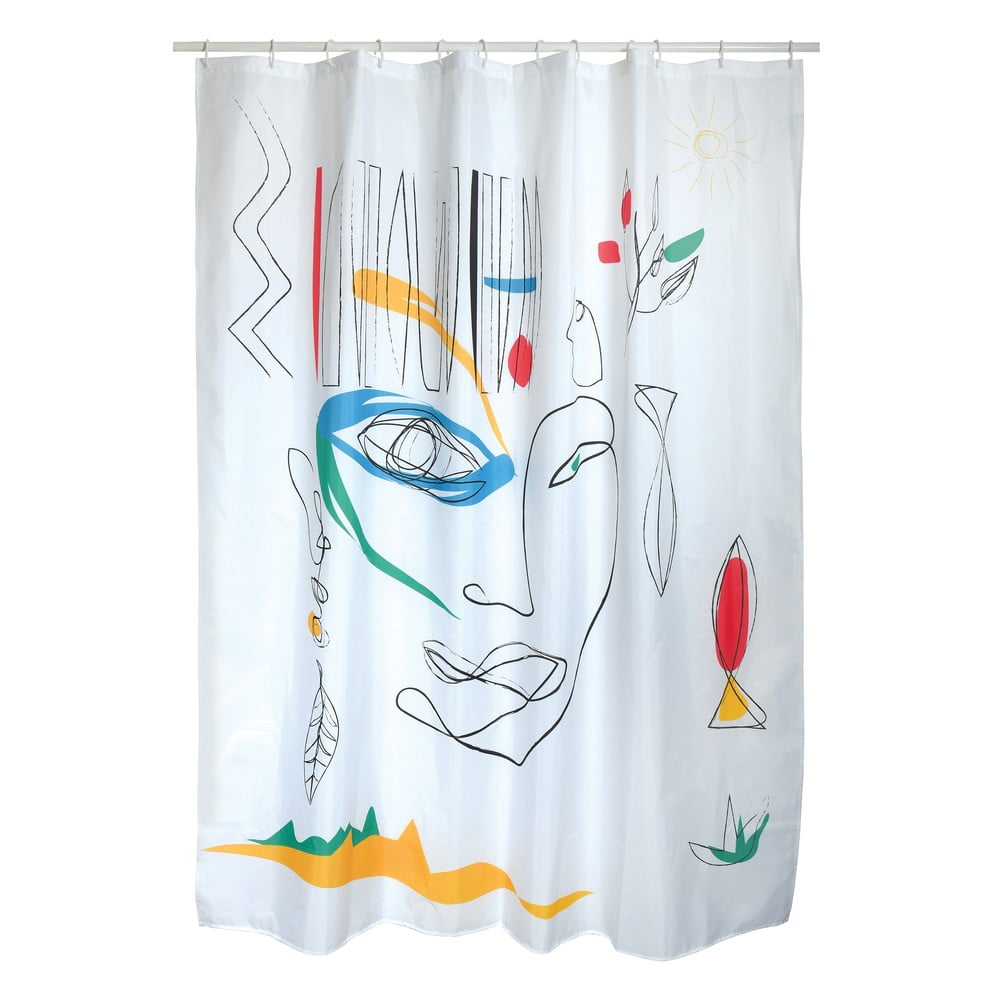 Zuhanyfüggöny 180x200 cm Faces – Spirella