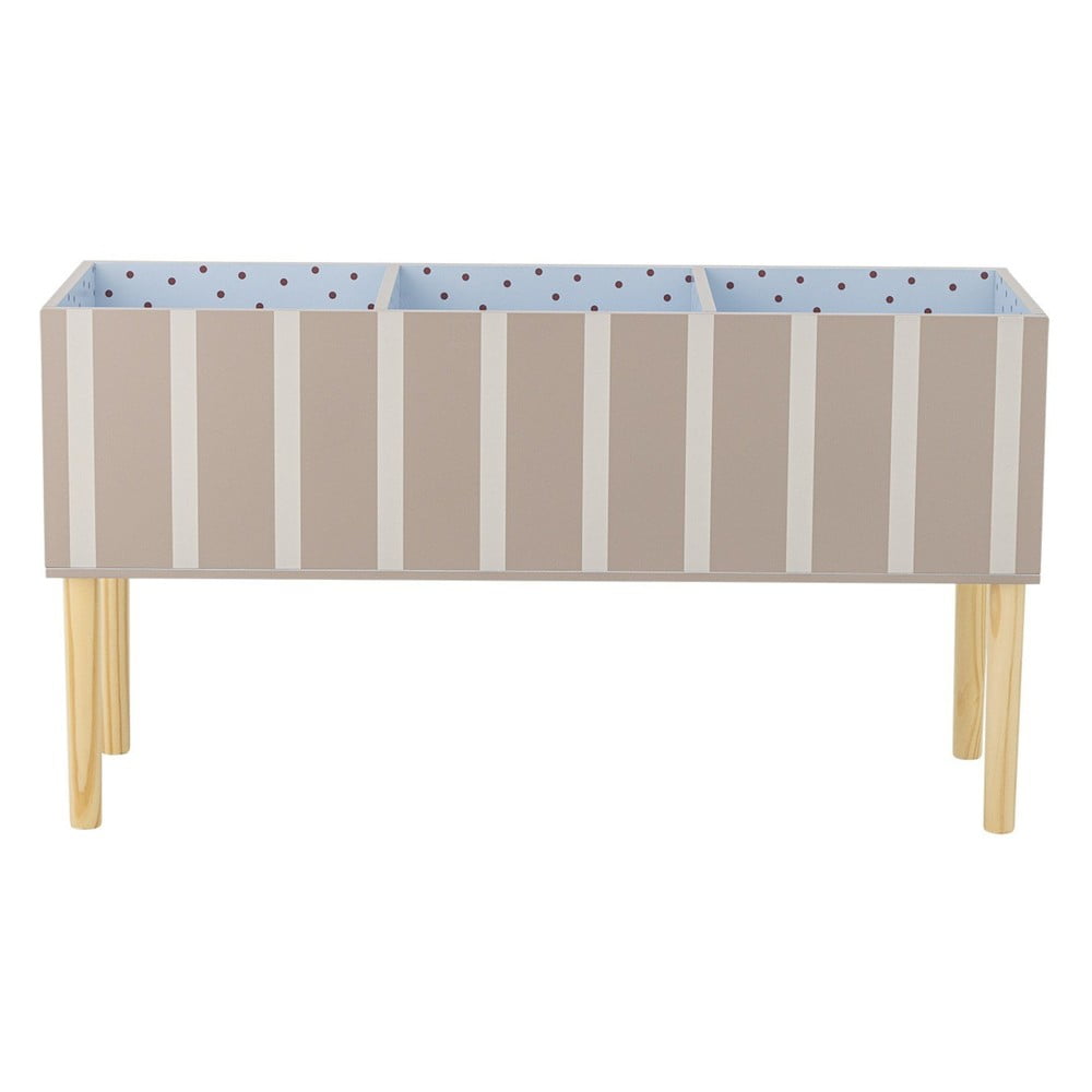 Bézs gyerek könyvespolc 90x50x30 cm Salam – Bloomingville Mini